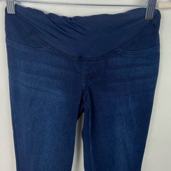 Spanx Mama Ankle Leggings‎ Jean-Ish Jeggings Dark Blue Size XS Magic Supportive - Picture 7 of 13